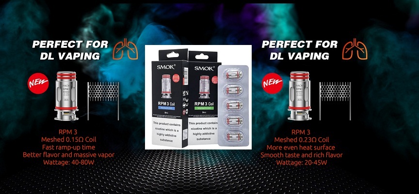 Smok RPM 5 Pro Kit Uyumlu Coil Çeşitleri