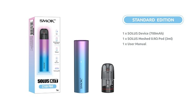 Smok Solus Kit Kutu İçeriği