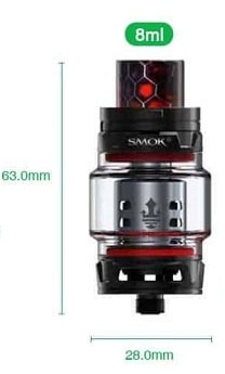 Smok TFV12 Prince Atomizer Boyutları