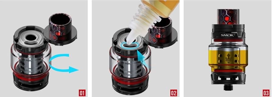 Smok TFV12 Prince Atomizer Likit Kullanımı
