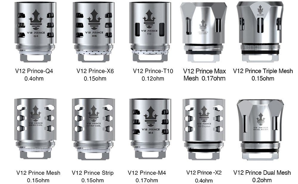 Smok TFV12 P-Tank Coil Çeşitleri