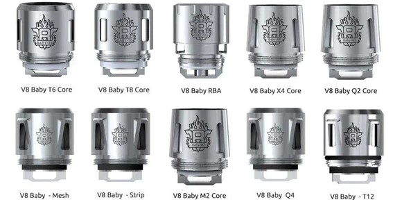 Smok TFV12 Baby Prince Atomizer Uyumlu Coil Çeşitleri