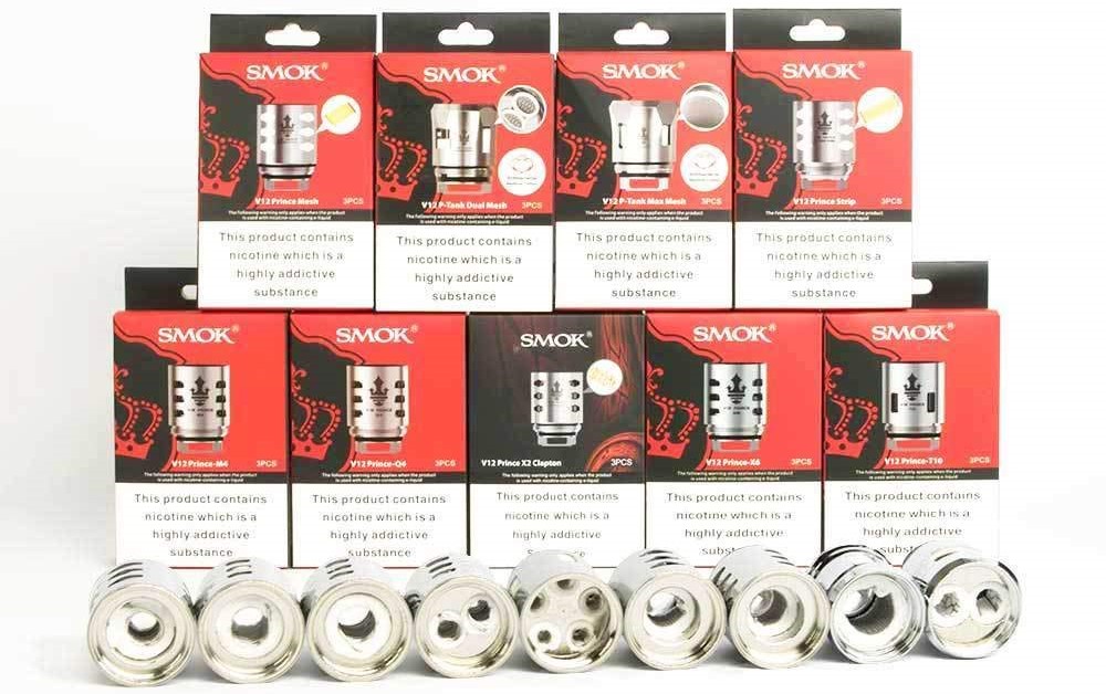 Smok TFV12 Prince Atomizer Uyumlu Coil Çeşitleri