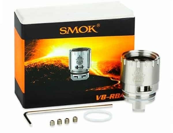 Smok V8 RBA Coil Kutu İçeriği