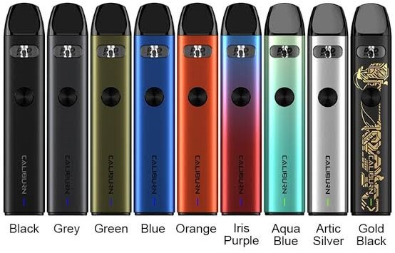 Uwell Caliburn A2 Pod Renk Seçenekleri