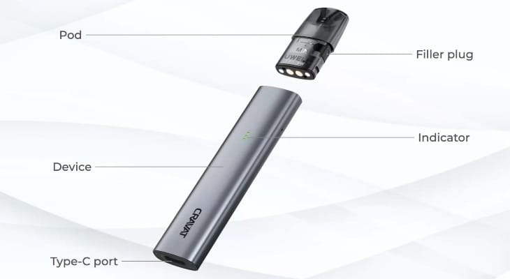 Uwell Cravat Pod Bileşenleri