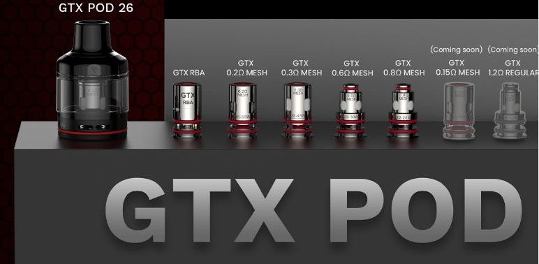 Vaporesso GTX Pod 26 Uyumlu Coil Çeşitleri