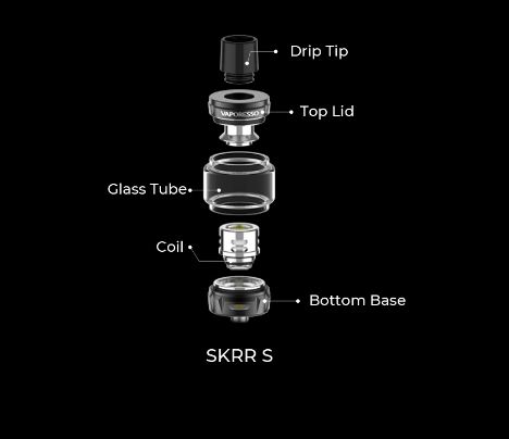 Vaporesso SKRR S Tank Atomizer Bileşenleri