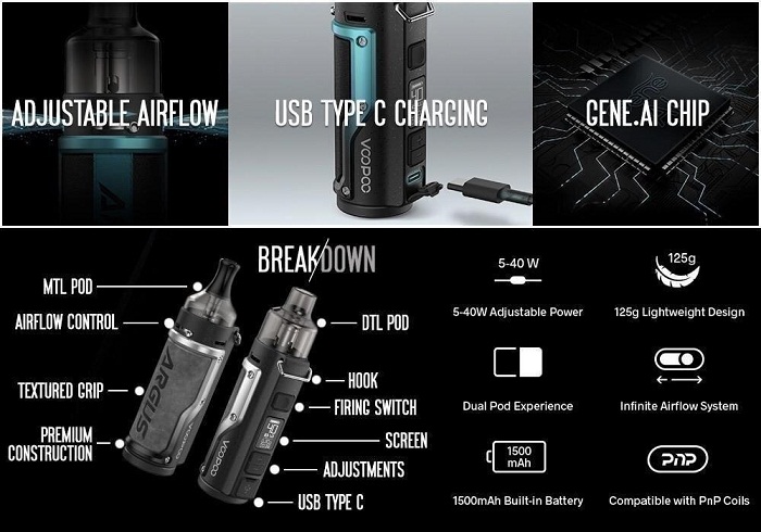 Voopoo Argus 40W Pod Tanıtım