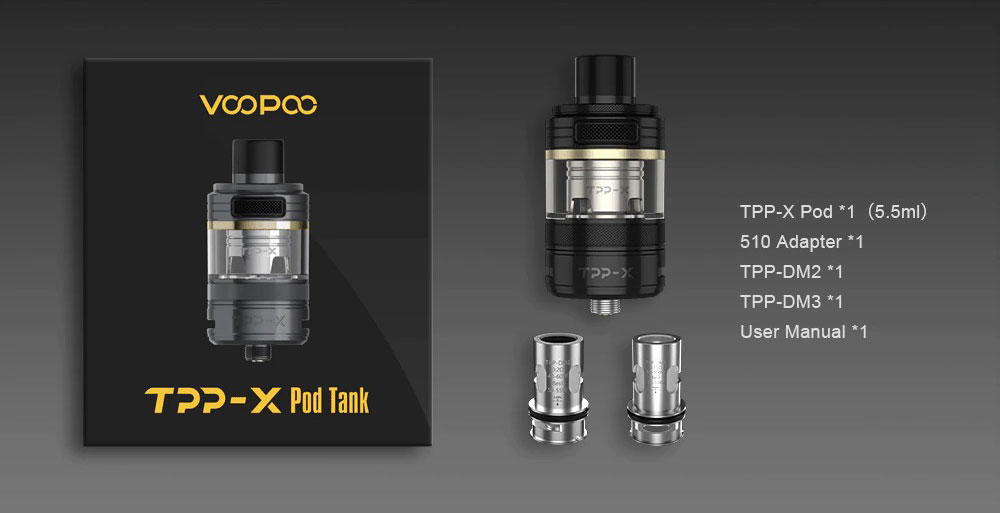 Voopoo Drag 3 TPP X Kit Uyumlu Atomizer