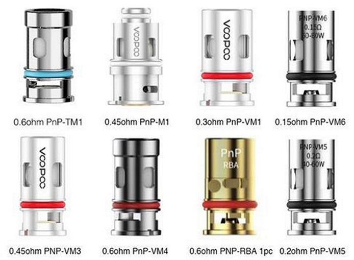 Voopoo Drag X Pnp X Kit 80W Uyumlu Coil Çeşitleri