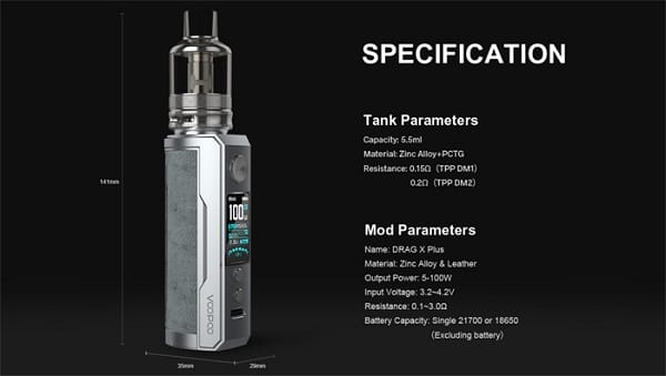 VooPoo Drag X Plus Pod Kit Classic