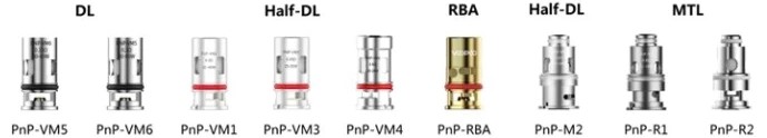 Voopoo Pnp X Pod Tank Coil Çeşitleri
