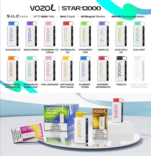 Vozol Star 12000 Blueberry Storm