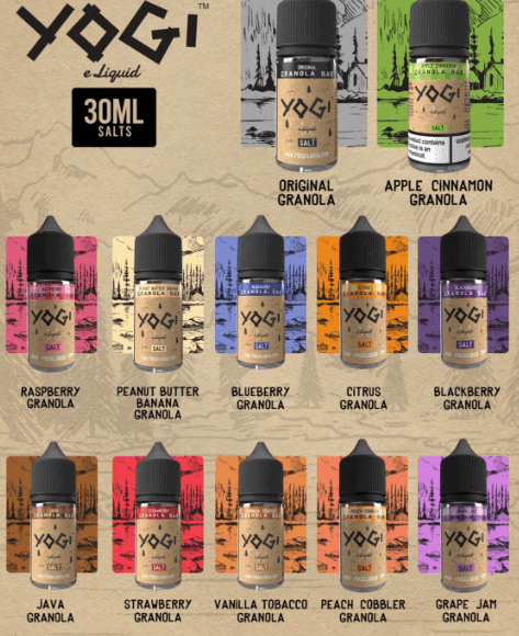 YOGI STRAWBERRY GRANOLA Salt Likit ve Diğer Lezzet Listesi, Gronala Serisi