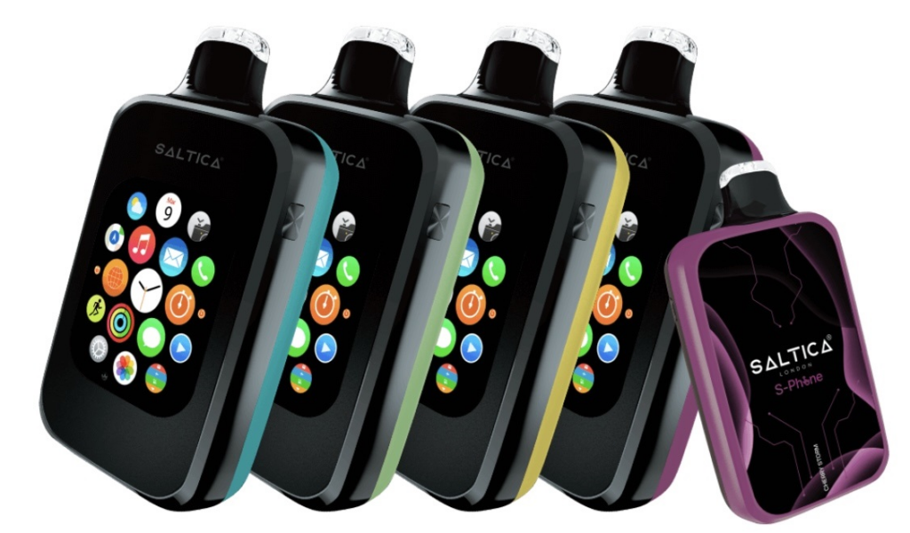 Saltica S-Phone 30000 Cherry Storm Disposable Vape Bar, Saltica S-Phone 30000 Disposable Vape Bar Serisi Çeşitli Lezzet Alternatifleri