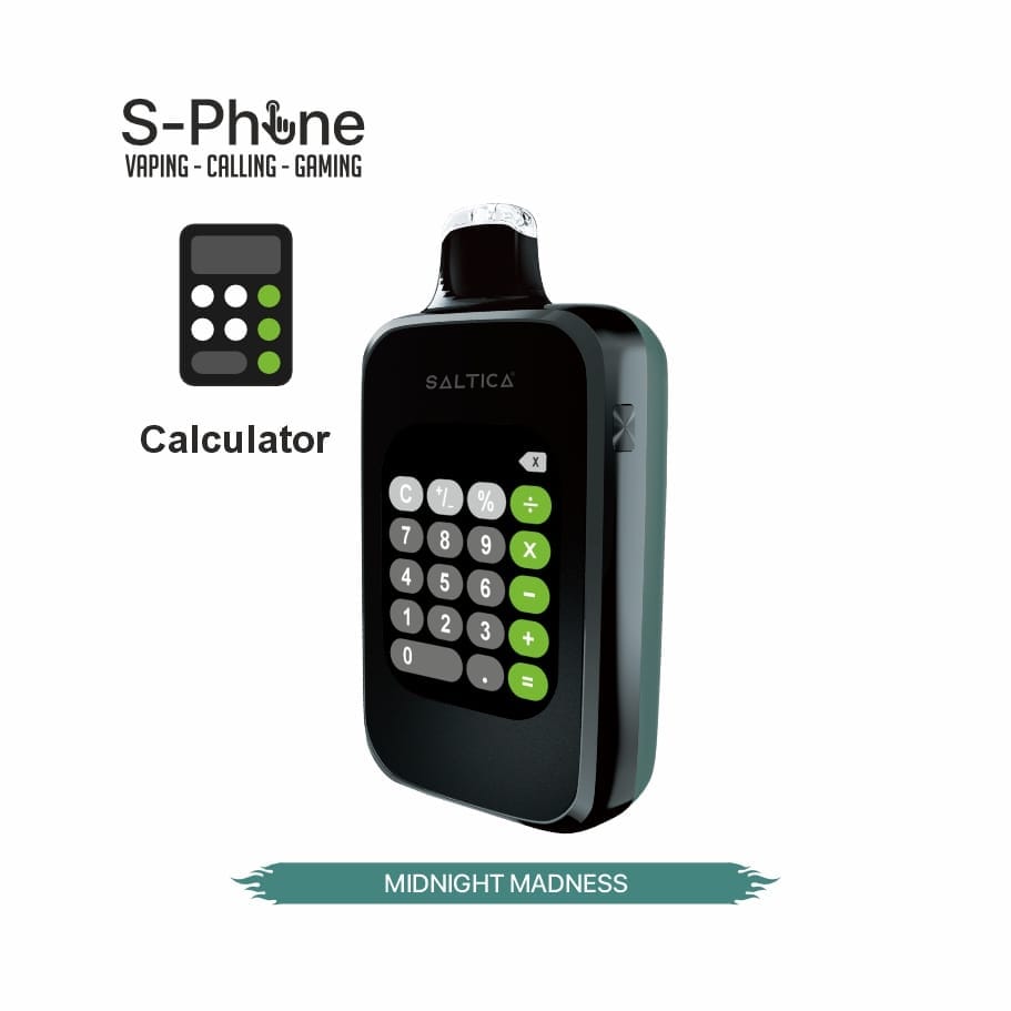 Saltica S-Phone 30000 Puf Midnight Madness Disposable Vape Bar