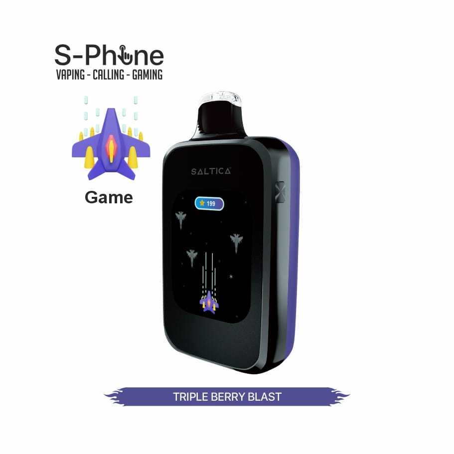 Saltica S-Phone 30000 Puf Triple Berry Blast Disposable Vape Bar