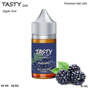 TASTY Blackberry Salt Likit (Siyah Dut)