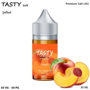 TASTY Peach Salt Likit (Şeftali)