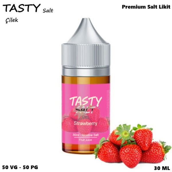 TASTY Strawberry Salt Likit (Çilek)
