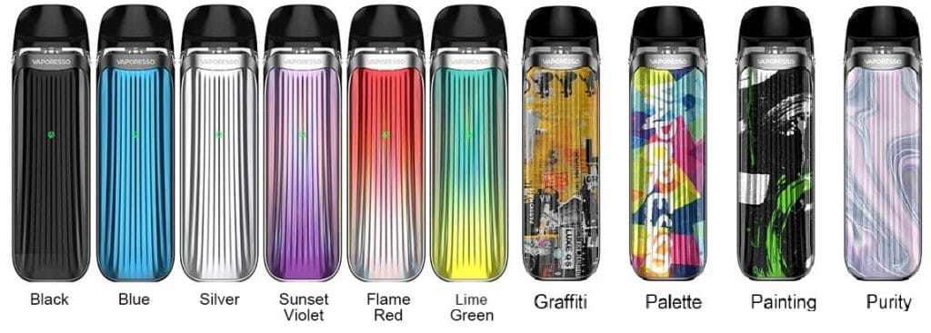 Vaporesso Lüxe QS Renk Çeşitleri