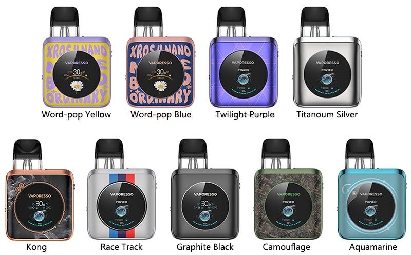 Vaporesso Xros 4 Nano Renk Çeşitleri, Vaporesso Xros4 Nano Renk Çeşitleri