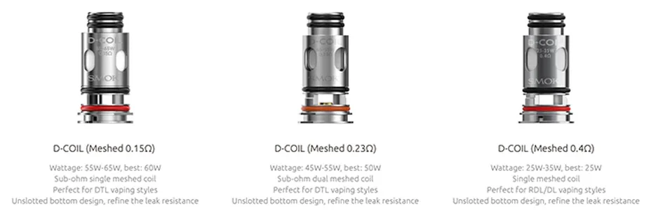 Smok D Coil Çeşitleri, Xpriv Plus Çeşitleri