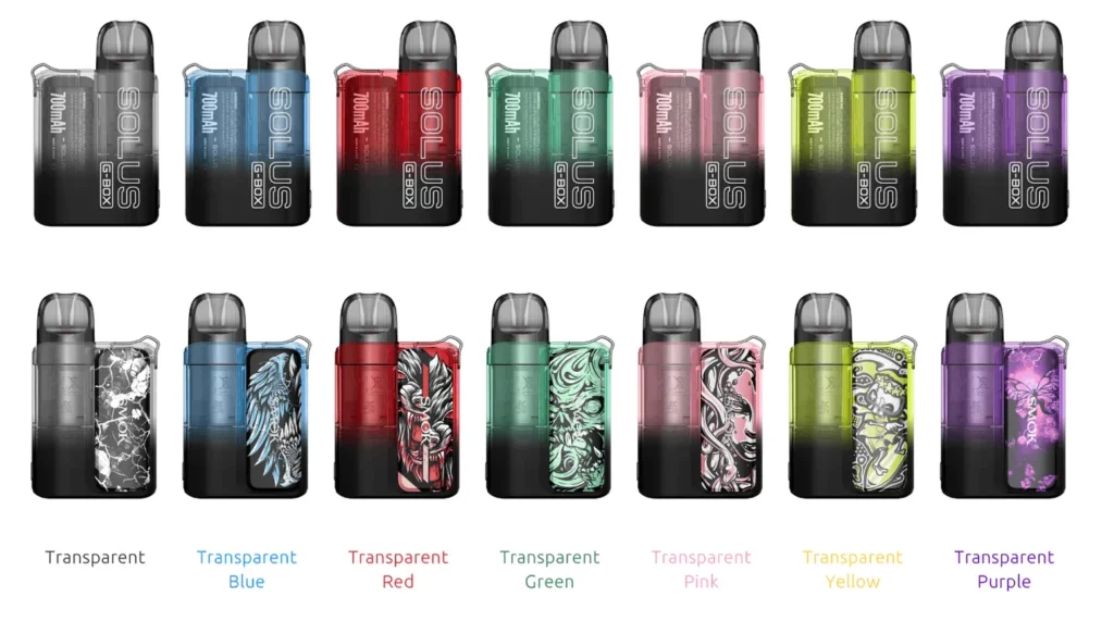 Smok Solus G Box Renk Çeşitleri