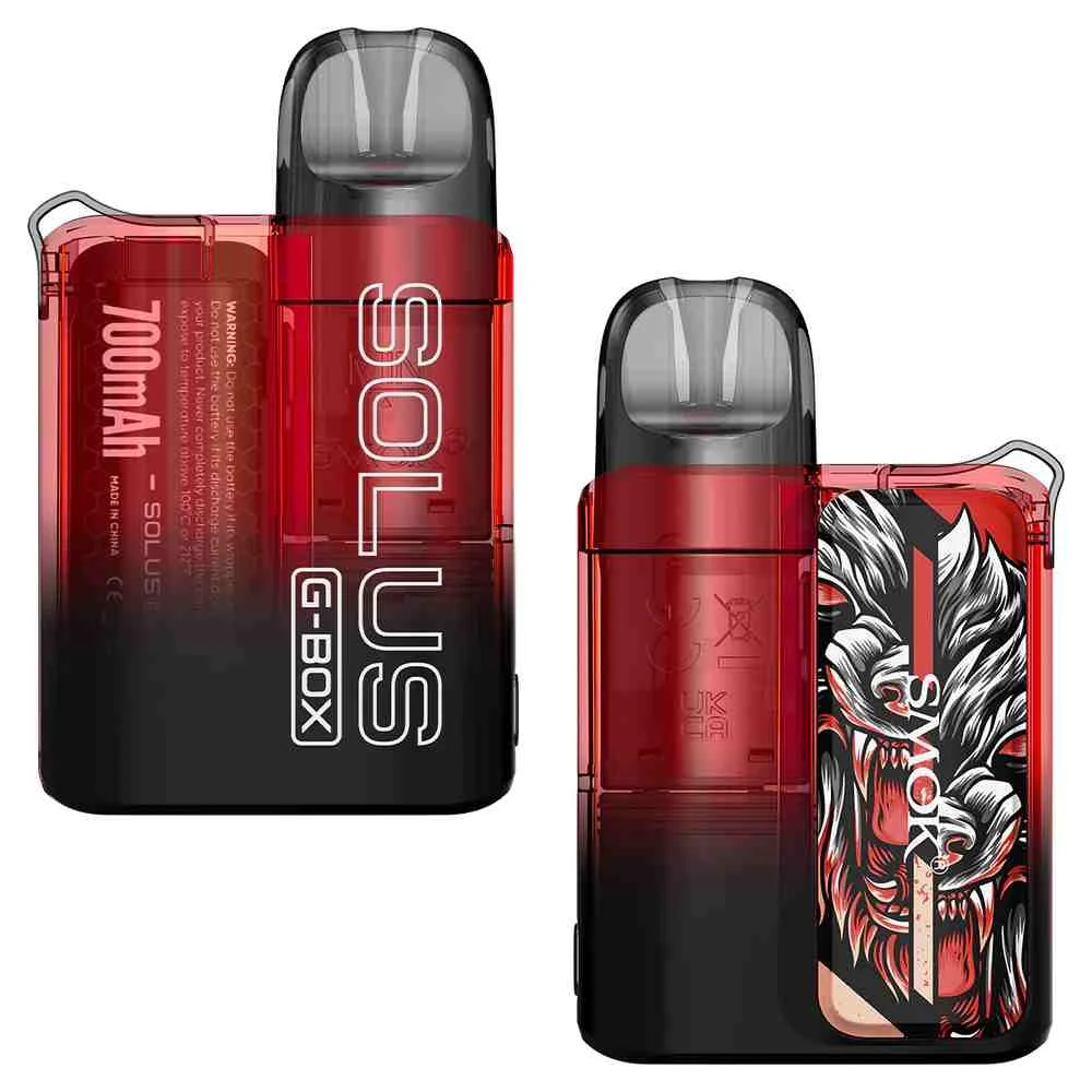Smok Solus G Box Transparent Red