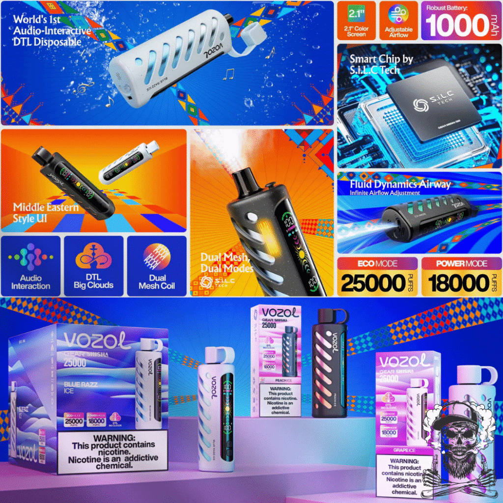 Vozol Gear Shisha 25000 Puff