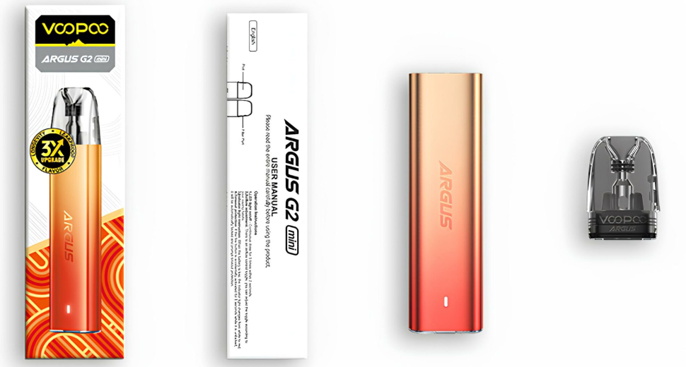 Voopoo Argus G2 Mini 2li Kutu İçeriği