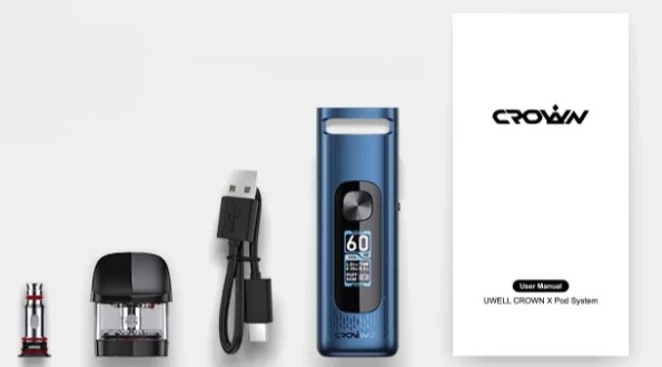Uwell Crown X Kutu İçeriği