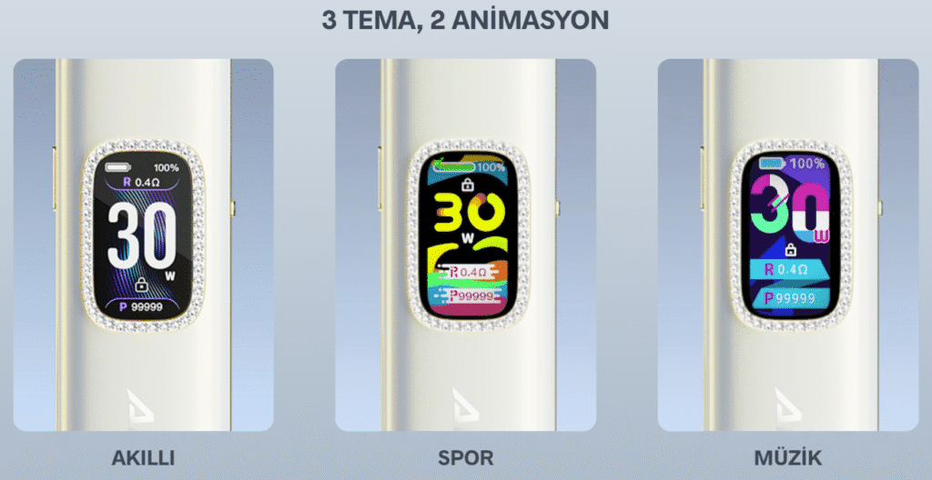 Voopoo Argus G3 Ekran Özellikleri