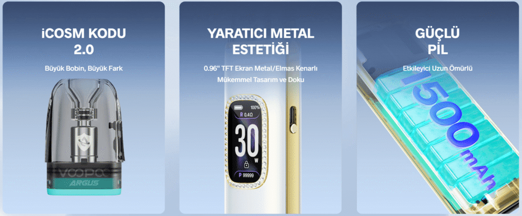 Voopoo Argus G3 Özellikleri