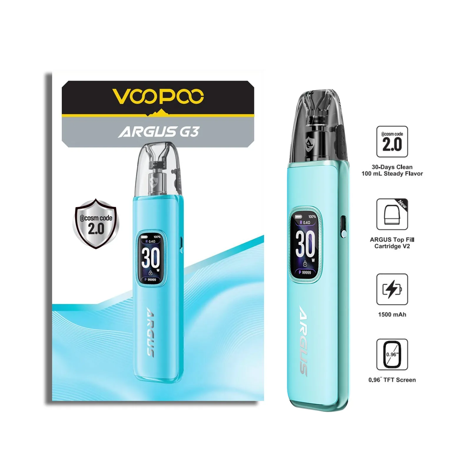 Voopoo Argus G3 Snow Blue