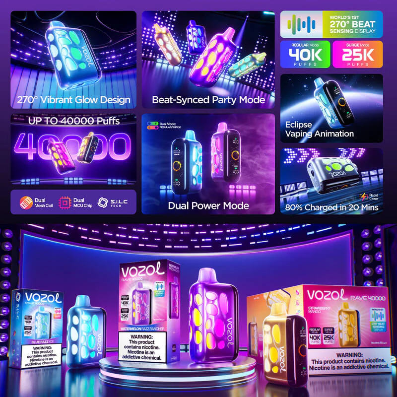 Vozol Rave 40000 Puf