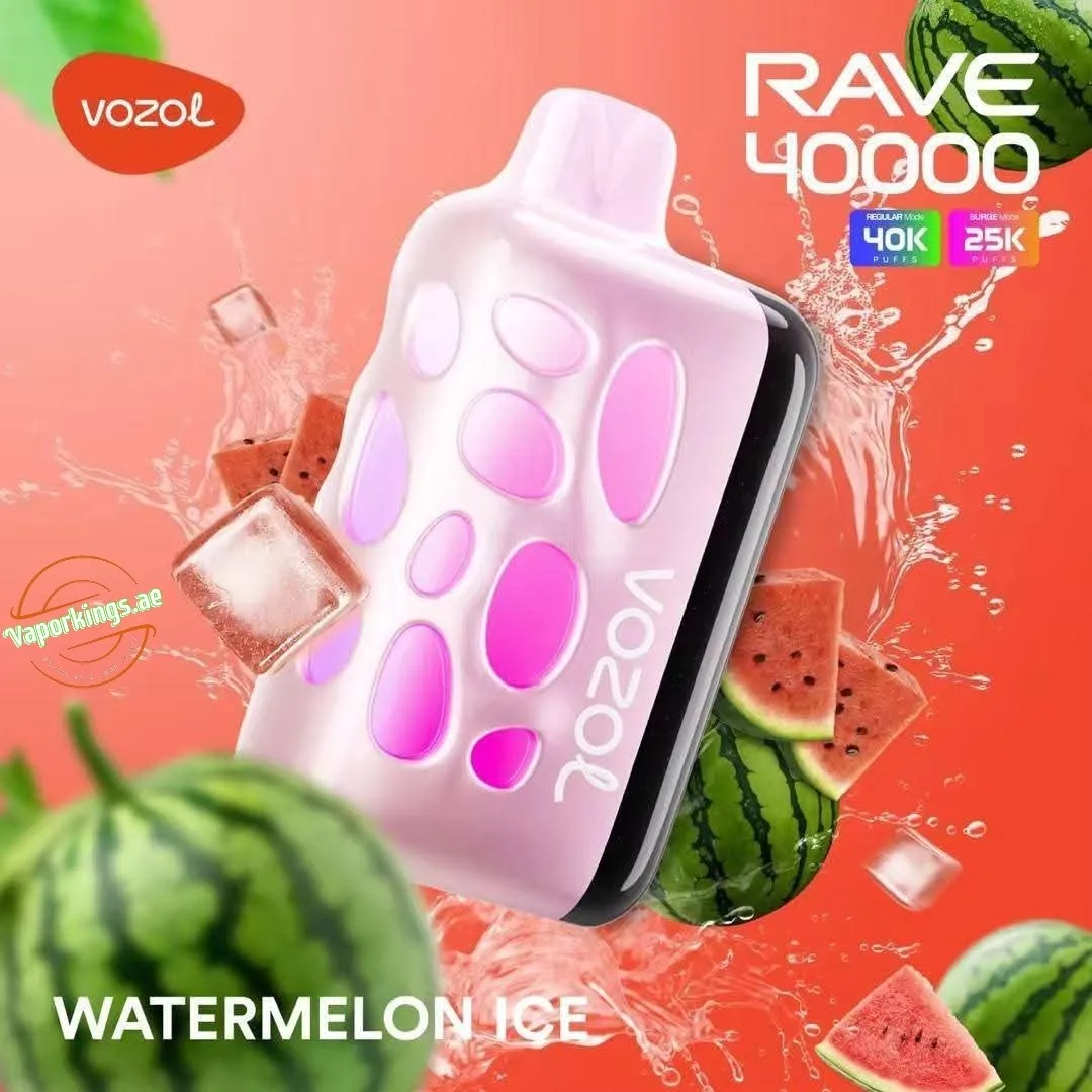 Vozol Rave 40000 Watermelon Ice