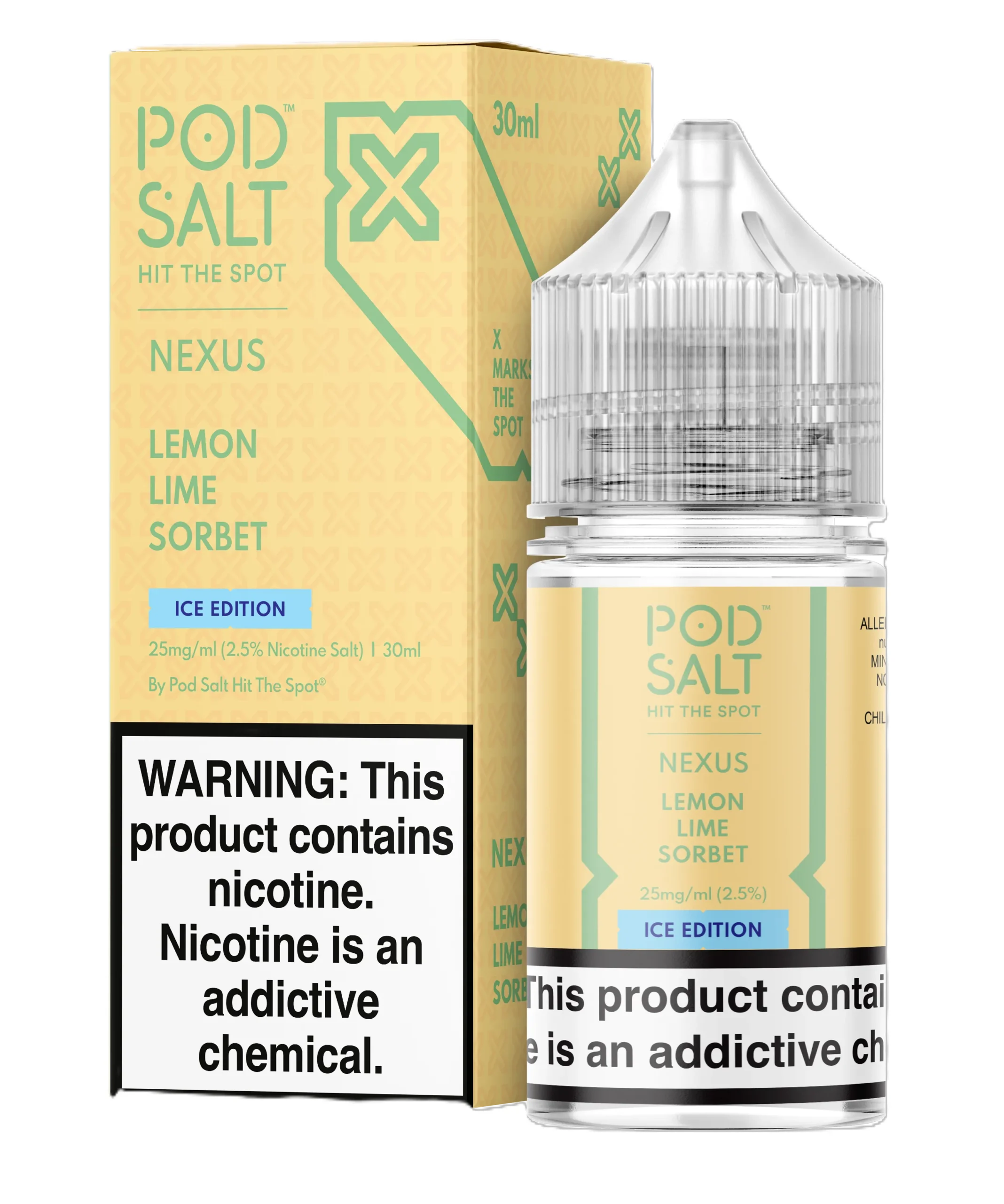 Pod Salt Lemon Lime Sorbet Ice