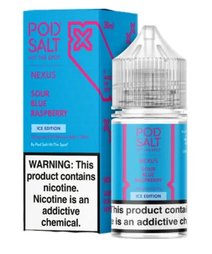 Pod Salt Sour Blue Raspberry Ice