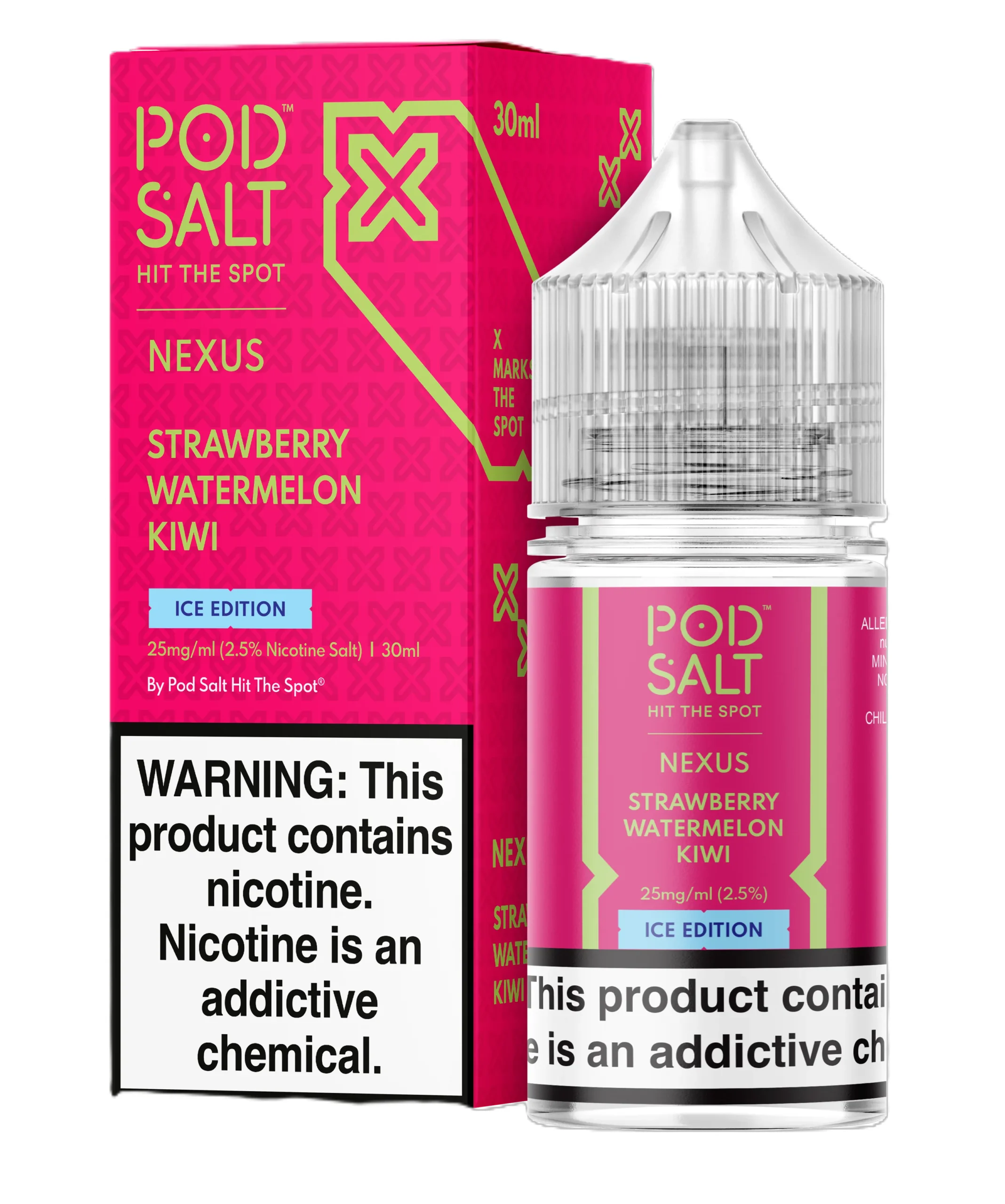 Pod Salt Strawberry Watermelon Kiwi Ice