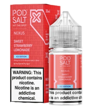 Pod Salt Sweet Strawberry Lemonade Ice