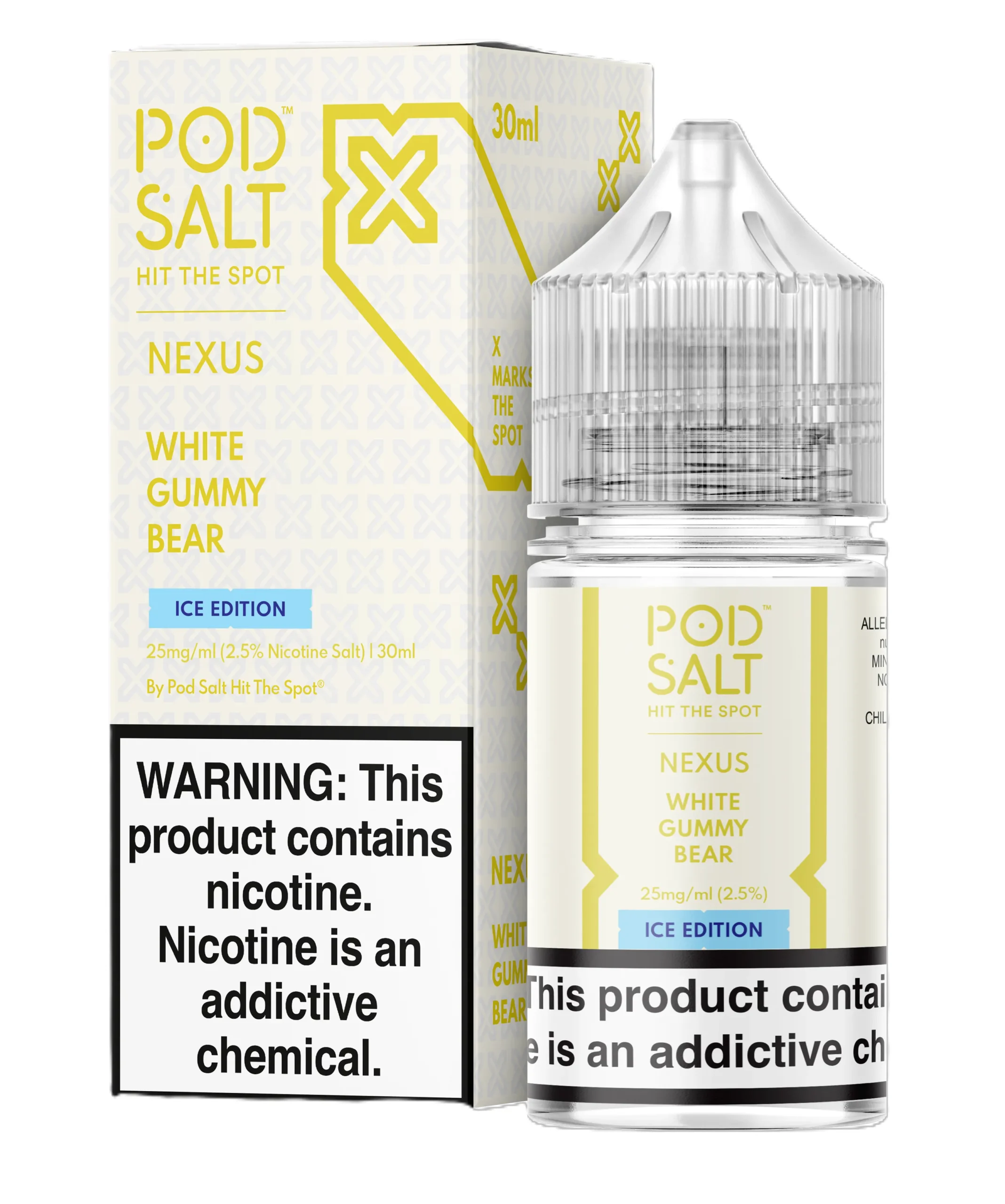 Pod Salt White Gummy Bear Ice