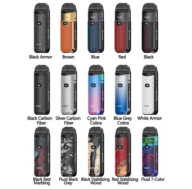 Smok Nord 50 Watt Renk Çeşitleri