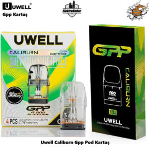 Uwell Caliburn Gpp Kartuş, Caliburn G3, Caliburn G3 Pro, Caliburn G3 Pro KOKO, Caliburn G3 Lite KOKO, Caliburn G3 Lite, Caliburn G3 ECO, Caliburn GK3, Caliburn G4, Caliburn G4 Pro ve Caliburn G4 Pro Koko Pod, Caliburn G5, Caliburn G5 Lite, Caliburn G5 Koko Kartuş