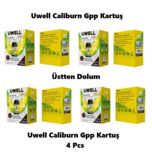 Uwell Caliburn Gpp Kartuş Üstten Dolum, Uwell Calıburn Gpp Kartuş Üstten Dolum
