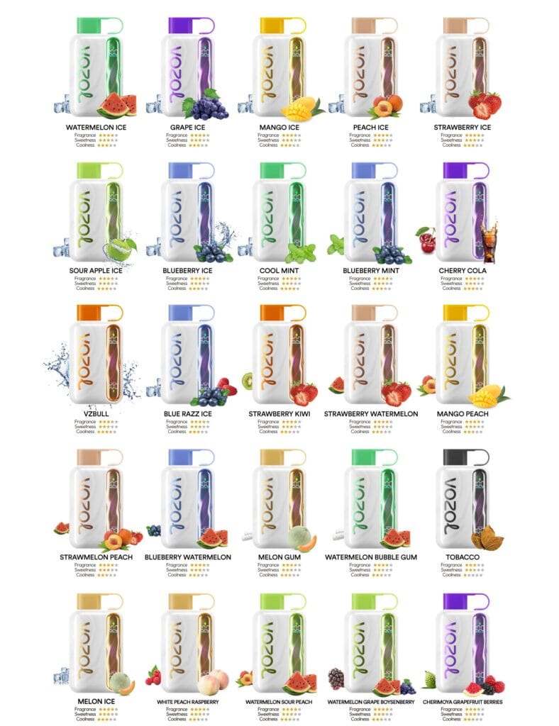 Vozol Star 40000 Cool Mint Çeşitleri 2