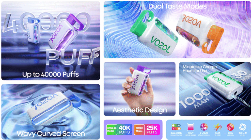 Vozol Star 40000 Cool Mint Özellikleri