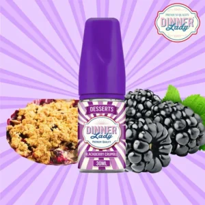Dinner Lady Blackberry Crumble Salt Likit 30ml