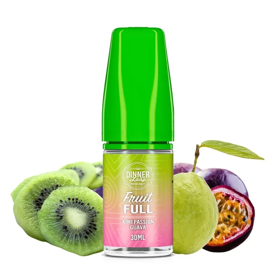 Dinner Lady Kiwi Passion Guava Salt Likit 30ml